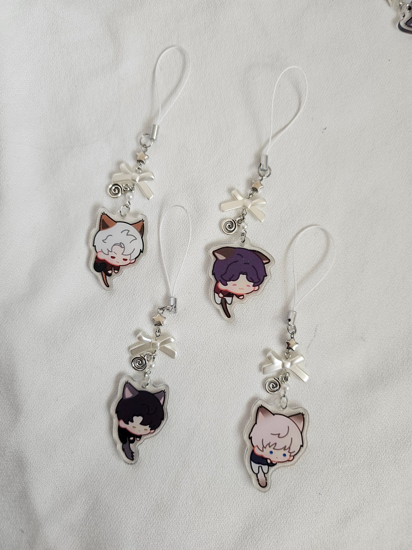 Kitty Phone Charms