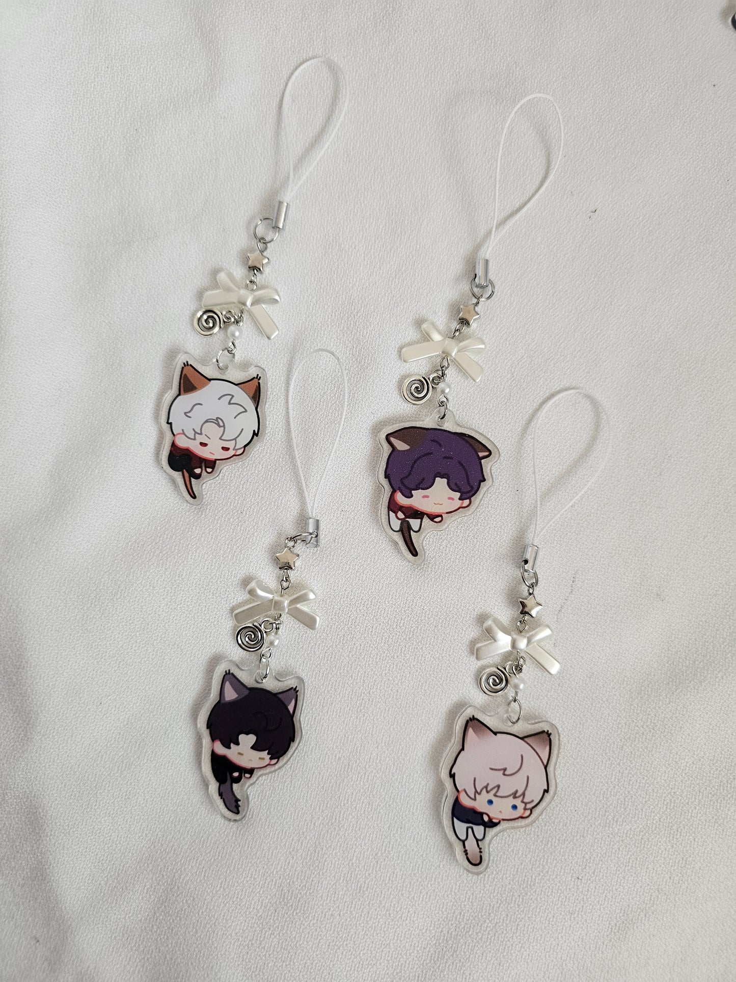 Kitty Phone Charms
