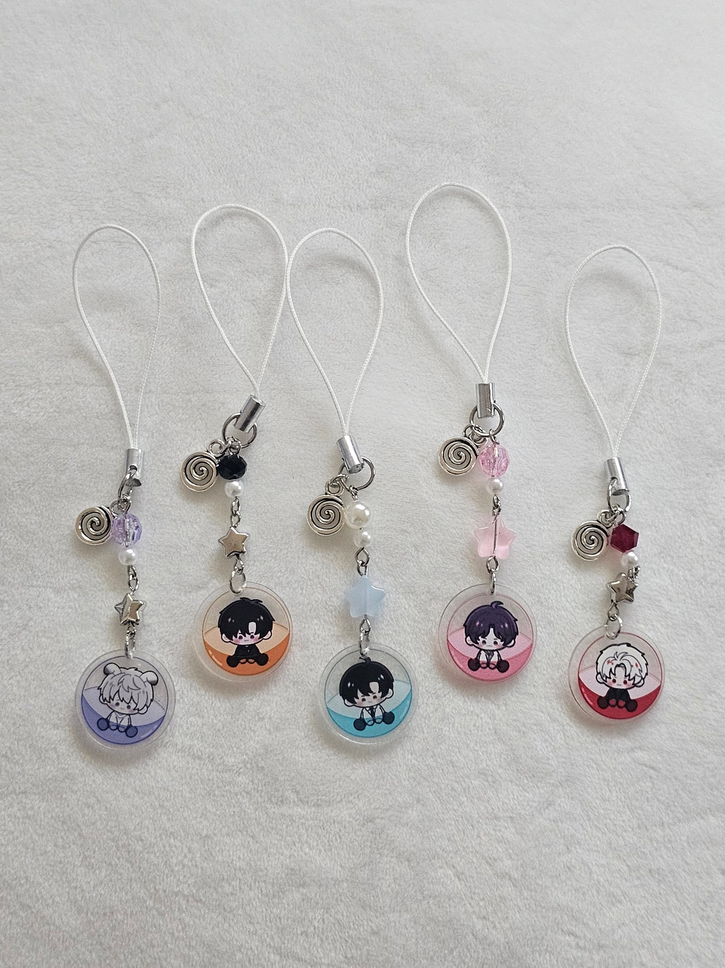 Toy Capsule Phone Charms