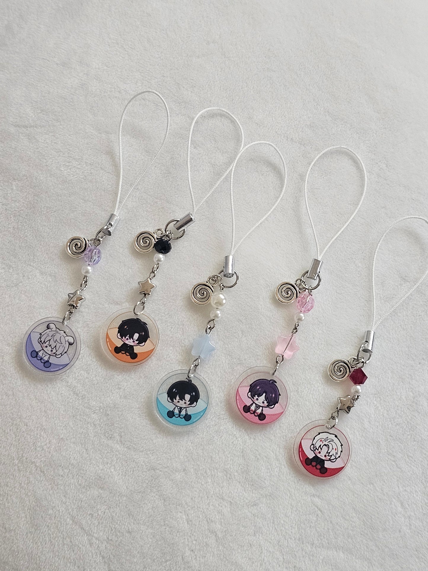 Toy Capsule Phone Charms