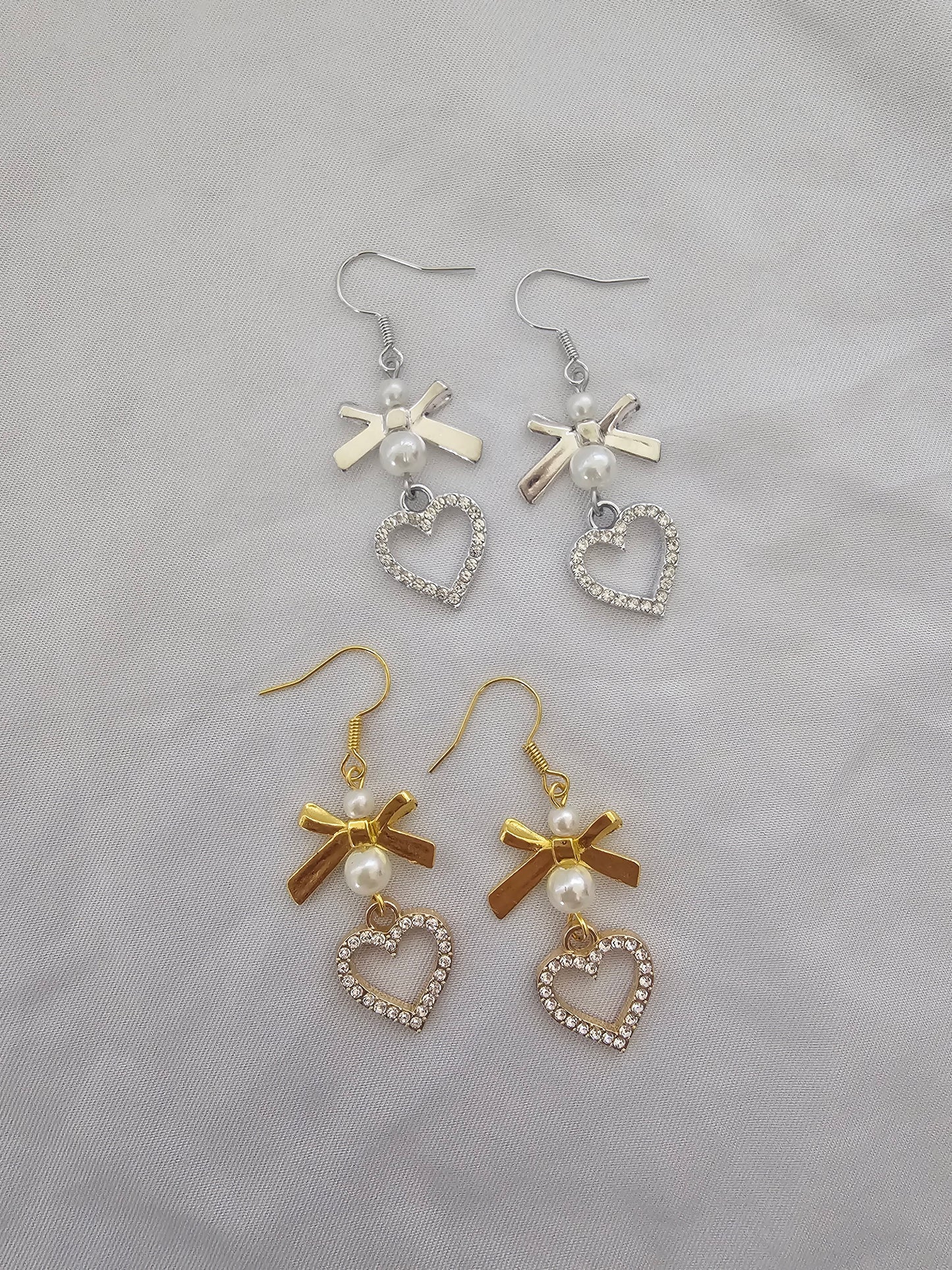 Kira Kira Heart Earrings