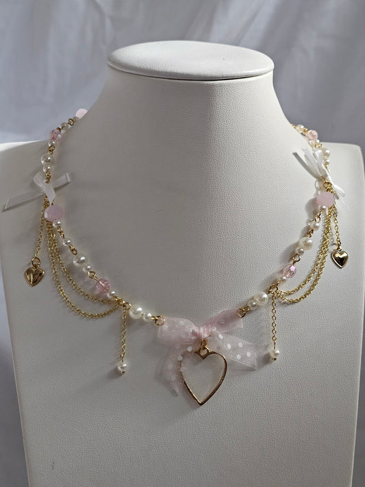 Pretty In Polka Dots Necklace