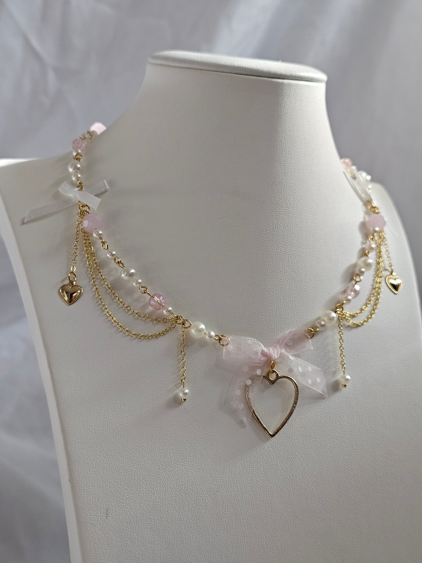 Pretty In Polka Dots Necklace