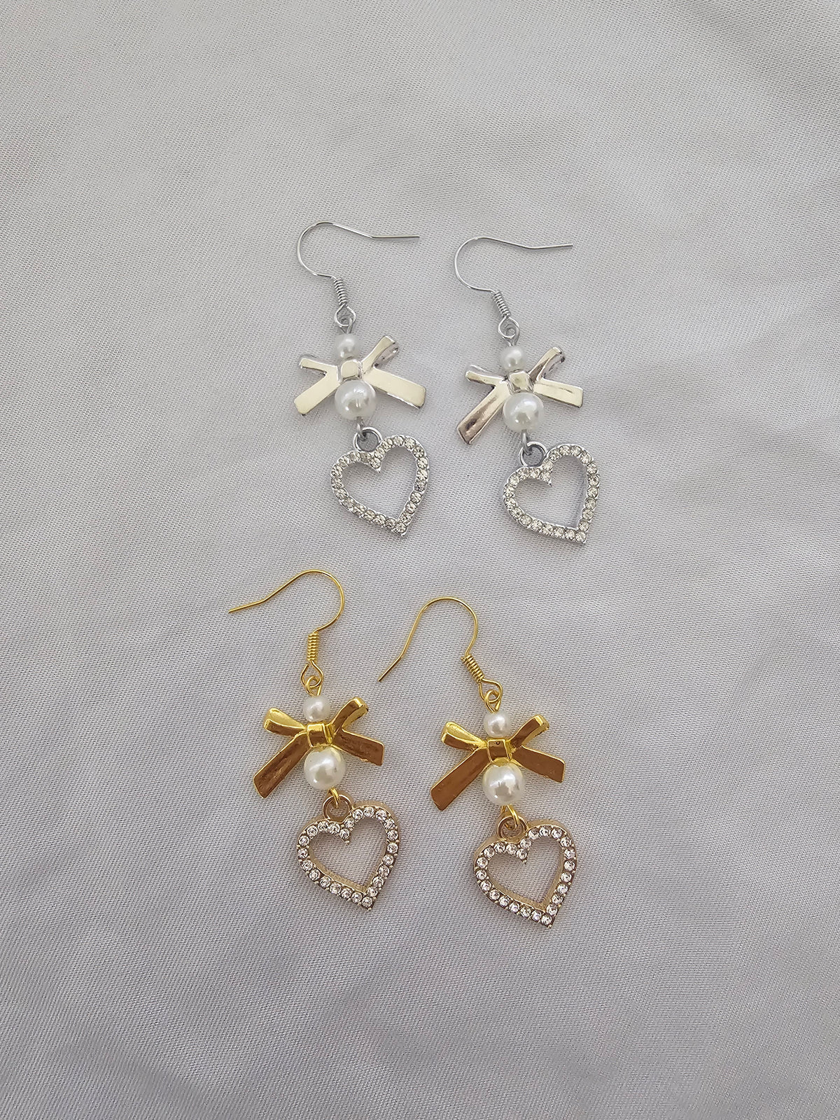 Kira Kira Heart Earrings