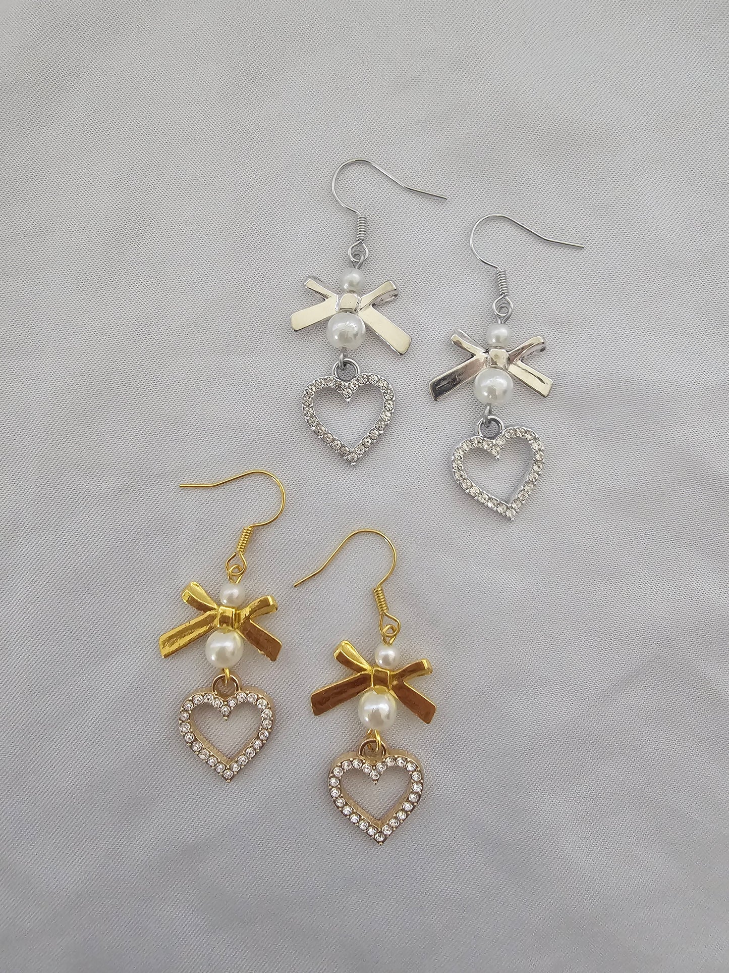 Kira Kira Heart Earrings