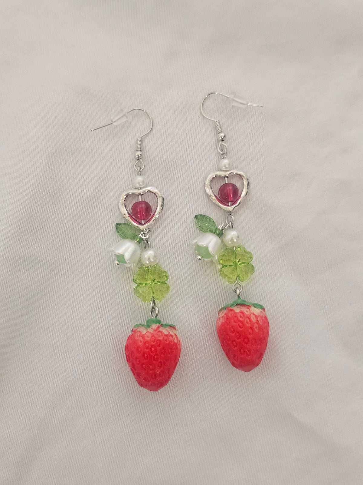Strawberry Market Earrings