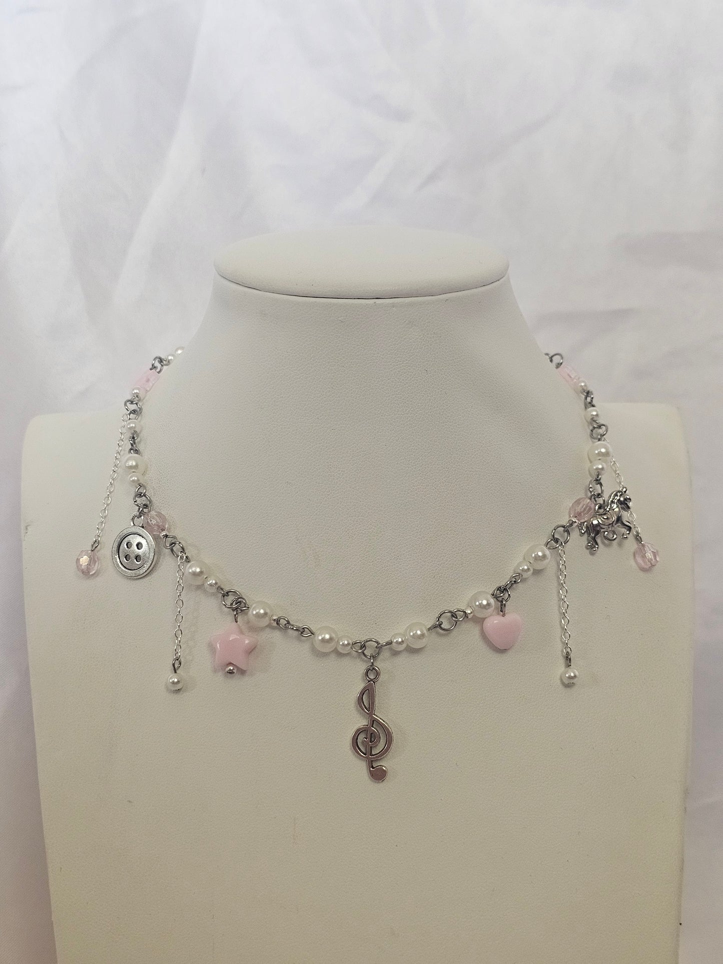 Music Box Charm Necklace