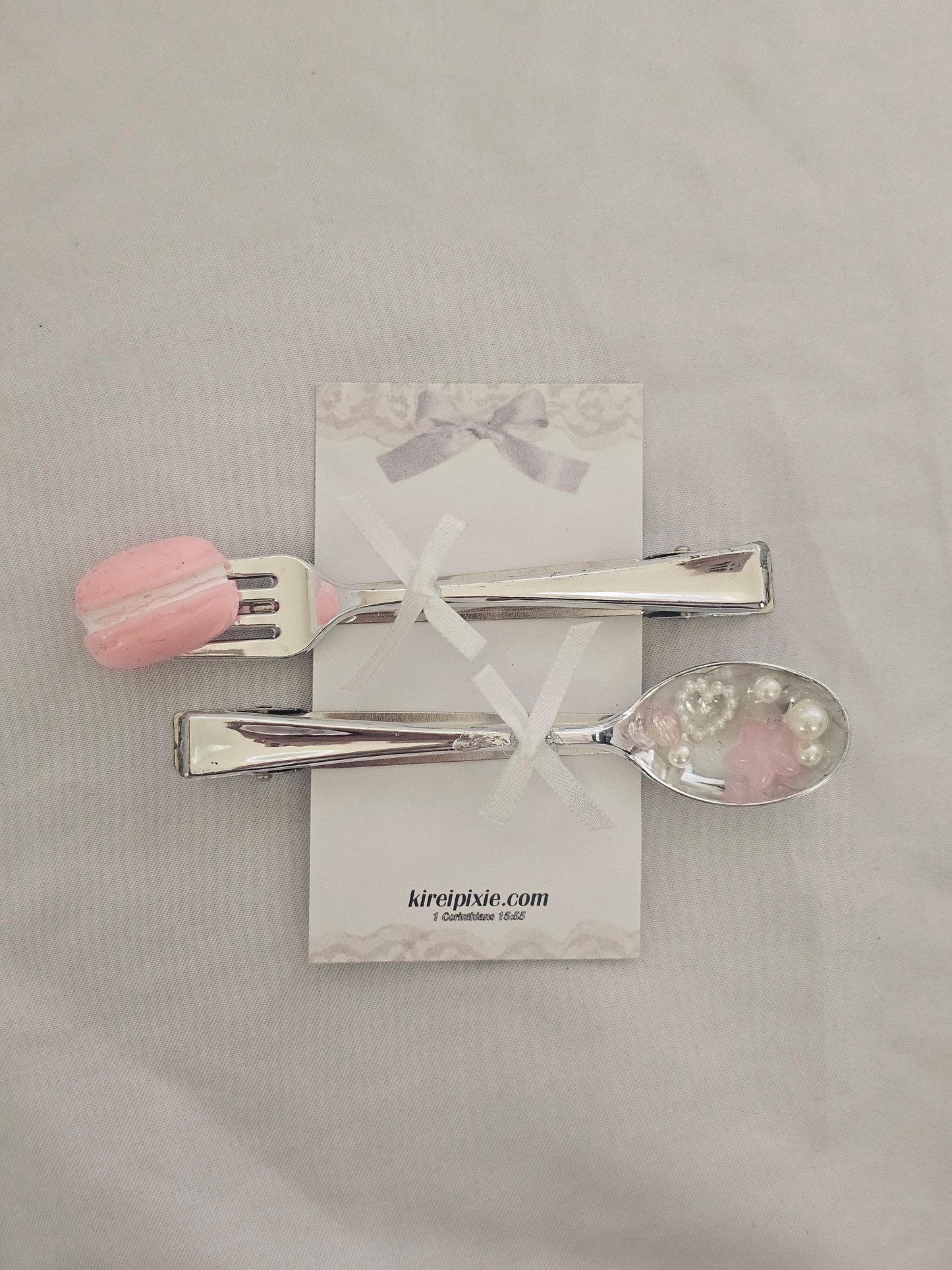 Pink Macaroon Kitchen Clips 🎀
