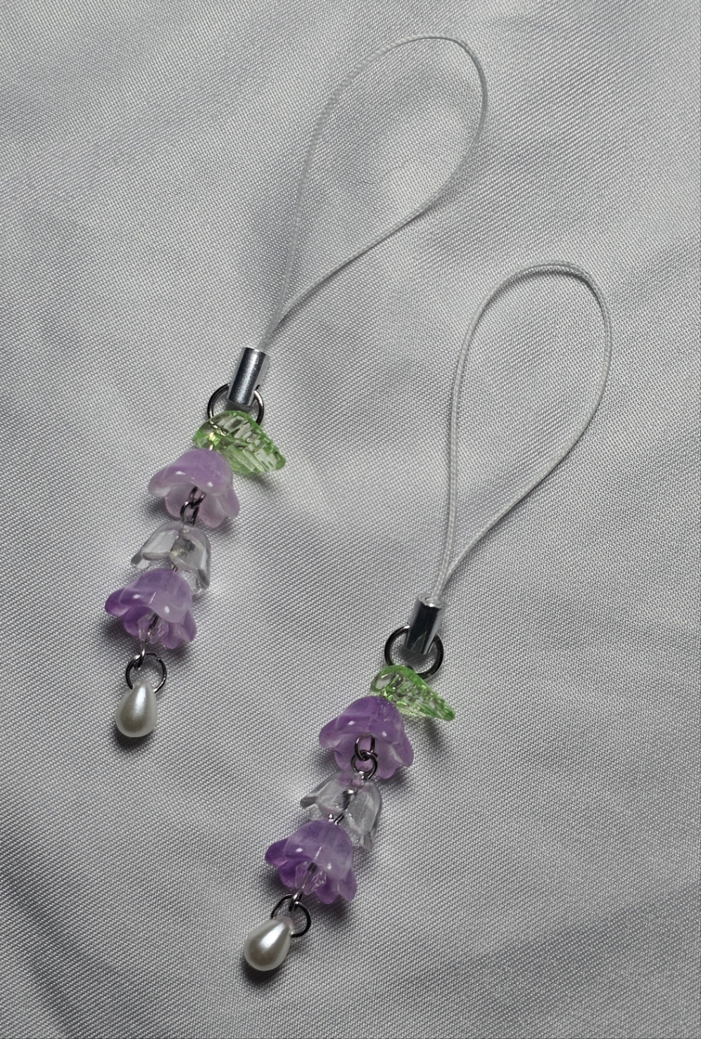 Wisteria Phone Charm