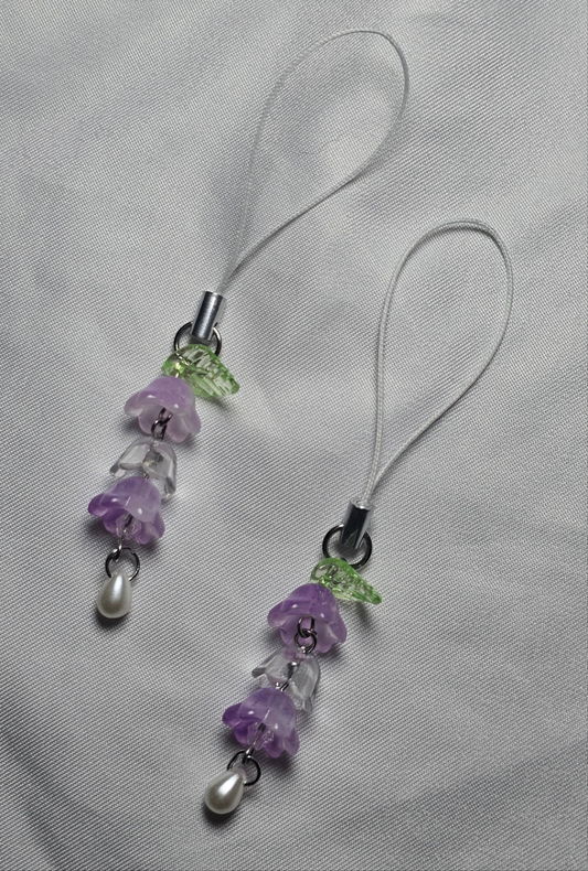 Wisteria Phone Charm