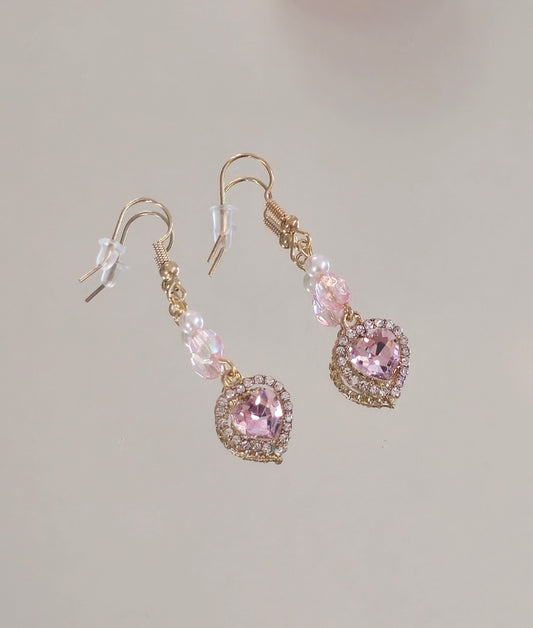 Pink Princess Earrings