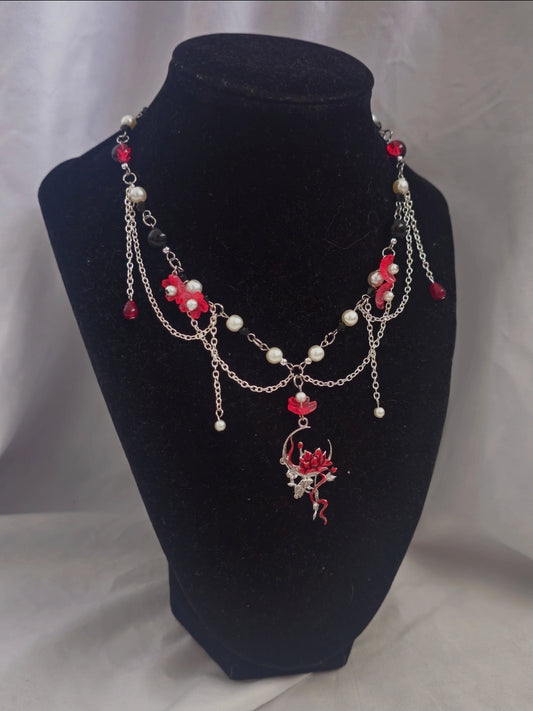 Crimson Wish Necklace