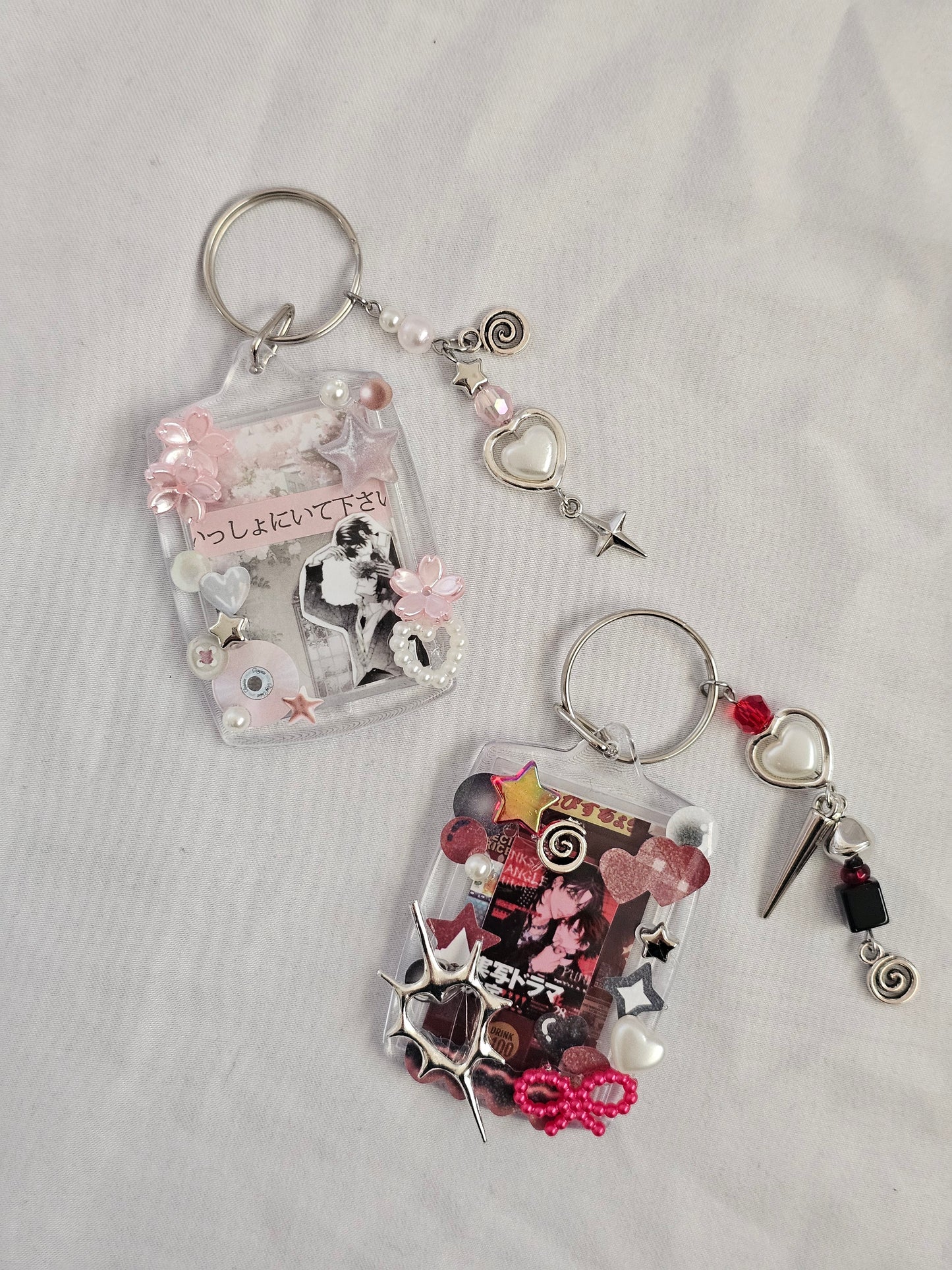 yaoi collage keychains