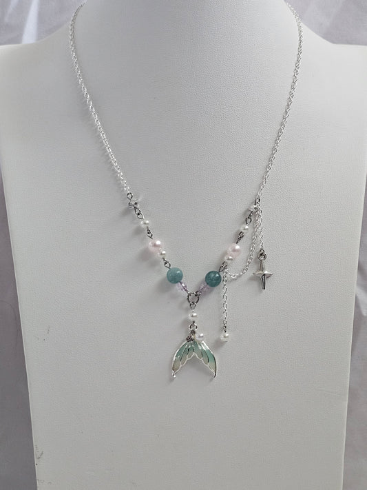 ocean's kiss mini necklace