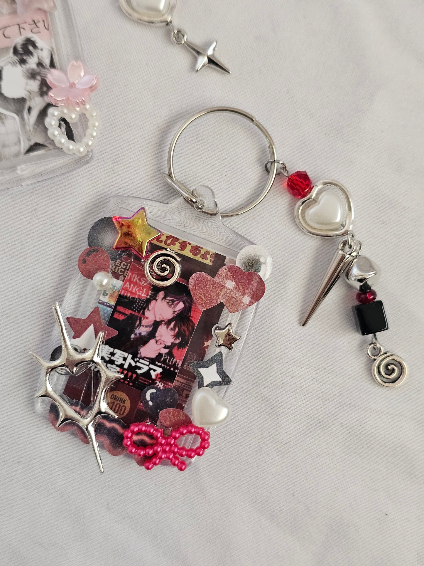 yaoi collage keychains